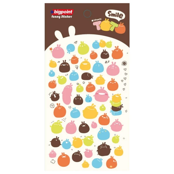 Bigpoint Sticker Toto Smile x 15 Adet ürün görseli 1