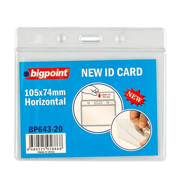 Bigpoint Kart Poşeti Yatay 105x74mm x 10 Adet ürün görseli 1