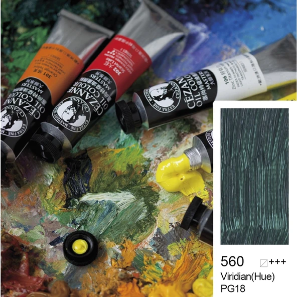 Bigpoint Cezanne Extra Fine Yağlı Boya 45 ml Viridian Hue 560 x 6 Adet ürün görseli 1
