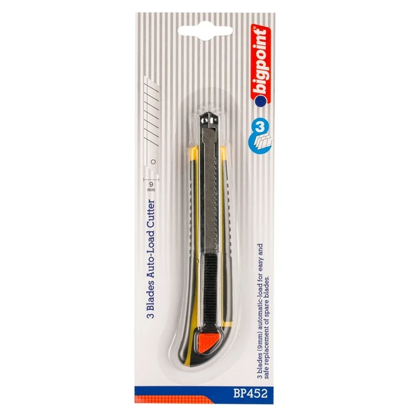 Bigpoint Maket Bıçağı Dar Soft 3 Yedekli x 12 Adet ürün görseli 1