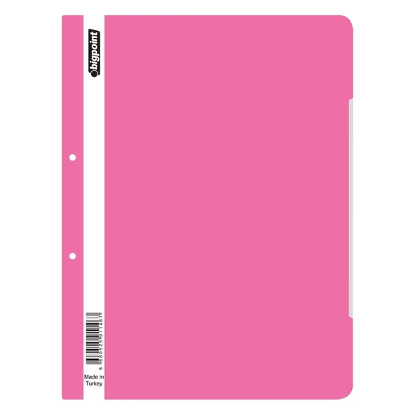 Bigpoint Telli Dosya Pembe x 50 Adet ürün görseli 1