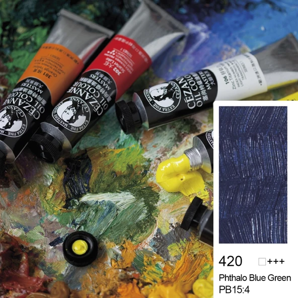 Bigpoint Cezanne Extra Fine Yağlı Boya 45 ml Phthalo Blue Green 420 x 6 Adet ürün görseli 1