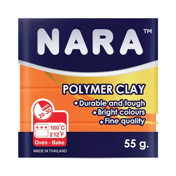 Nara Polimer Kil 55 Gram PM51 Neon Orange x 6 Adet ürün görseli 1