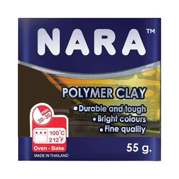 Nara Polimer Kil 55 Gram PM23 Soot Brown x 6 Adet ürün görseli 1