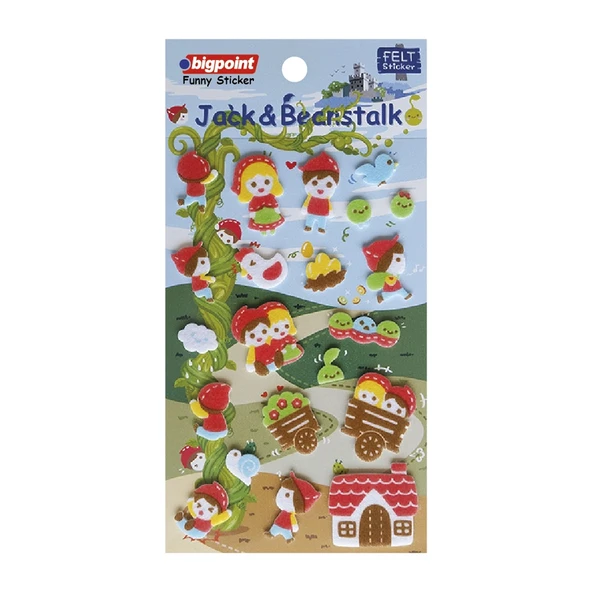 Bigpoint Sticker Jack ve Fasulye Sırığı x 15 Adet ürün görseli 1