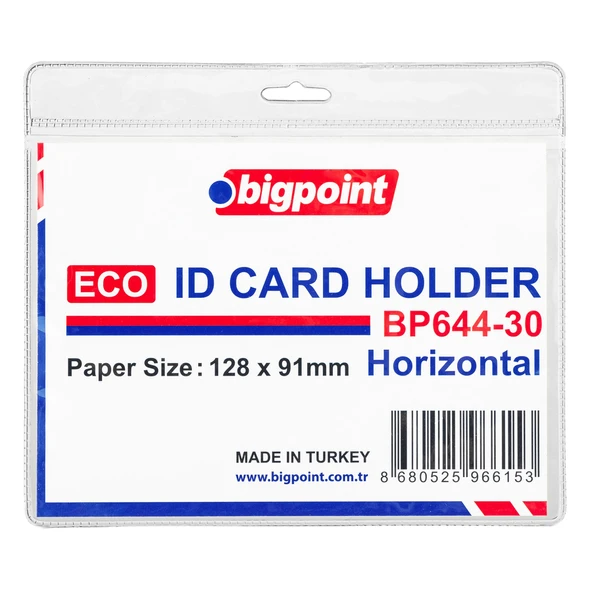 Bigpoint Eco Kart Poşeti Yatay 128x91mm x 100 Adet ürün görseli 1