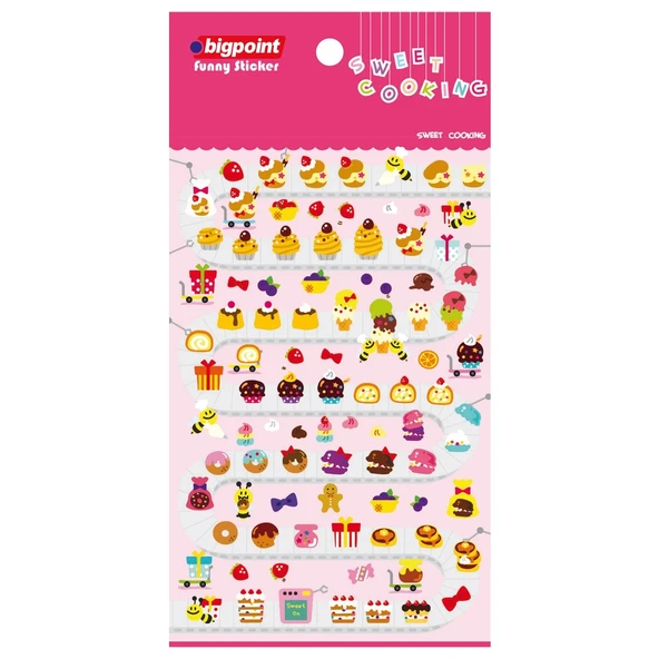 Bigpoint Sticker Tatlılar x 15 Adet ürün görseli 1