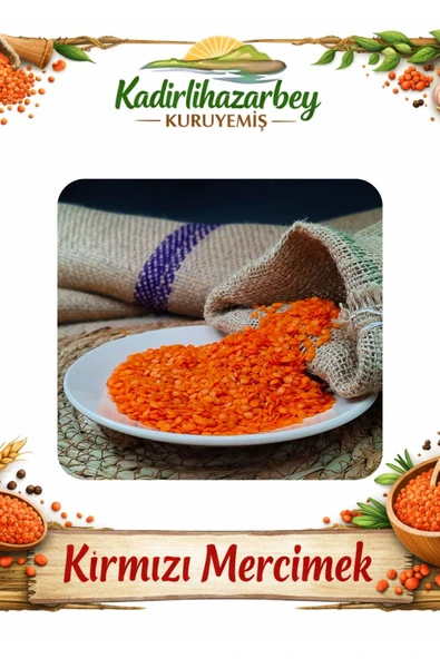 Kırmızı Mercimek 500 GR ürün görseli 1