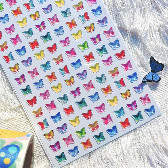 Bigpoint Sticker Kelebekler x 15 Adet - Resim 2
