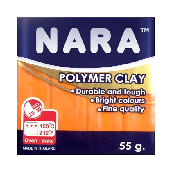 Nara Polimer Kil 55 Gram PM32 Tangerine x 6 Adet ürün görseli 1