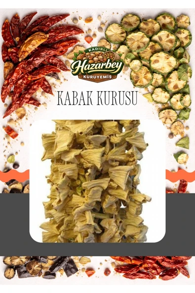 Dolmalık Kabak Kurusu 1 Bağ 20-25 Adet ürün görseli 1