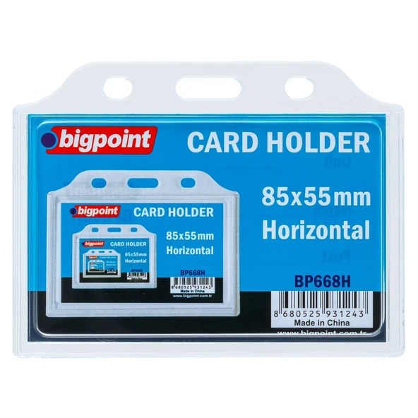 Bigpoint Kart Poşeti Yatay 85x55mm x 10 Adet ürün görseli 1