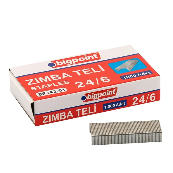 Bigpoint Zımba Teli No:24/6 x 10 Adet ürün görseli 1