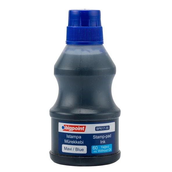 Bigpoint Istampa Mürekkebi 60 ml Mavi x 12 Adet ürün görseli 1