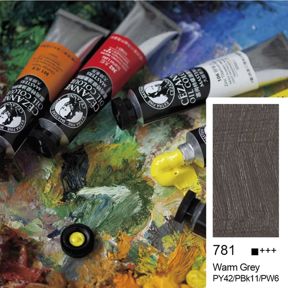 Bigpoint Cezanne Extra Fine Yağlı Boya 45 ml Warm Grey 781 x 6 Adet ürün görseli 1