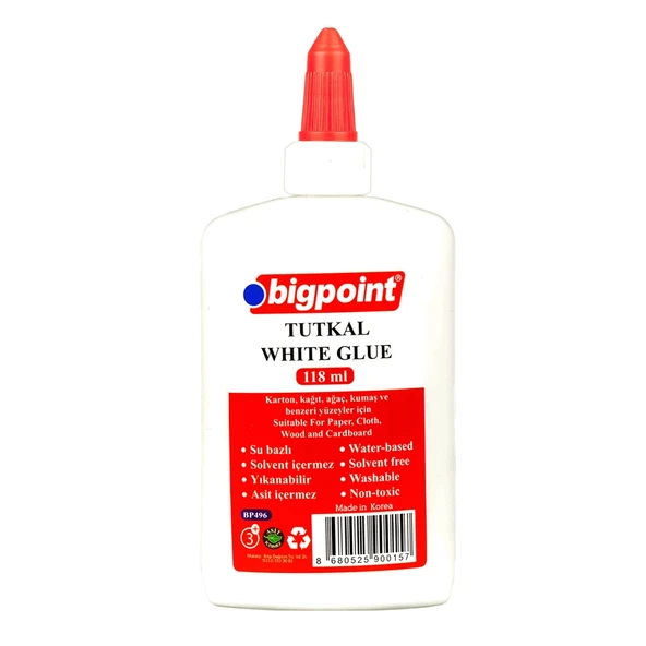 Bigpoint Beyaz Tutkal 118 ml x 12 Adet ürün görseli 1
