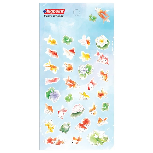 Bigpoint Sticker Akvaryum Balıkları x 15 Adet ürün görseli 1