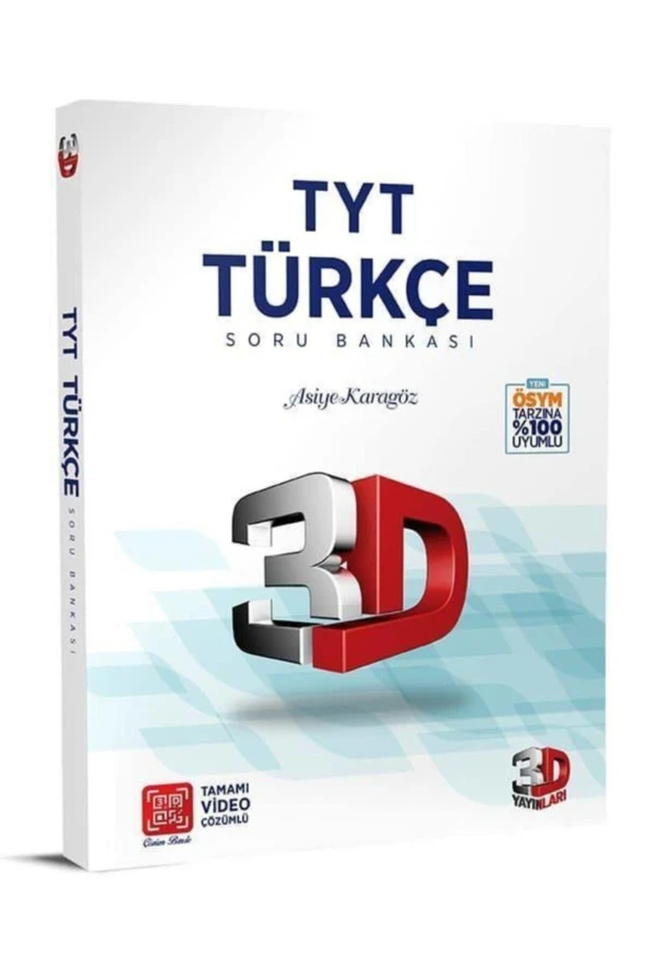 ÇözümTyt Türkçe 3d Soru Bankası 3d Yayınları ürün görseli 1