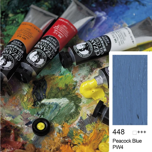 Bigpoint Cezanne Extra Fine Yağlı Boya 45 ml Peacock Blue 448 x 6 Adet ürün görseli 1