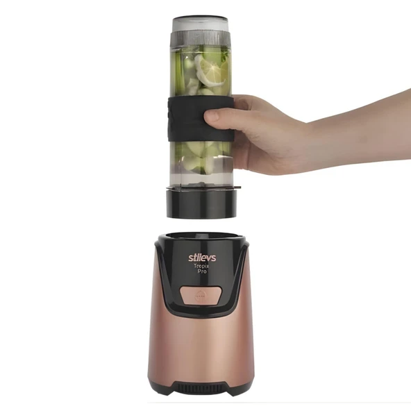 STILEVS TROPIX PRO KISISEL BLENDER ROSE - Resim 2