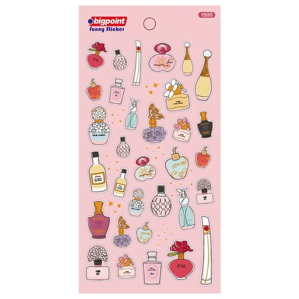 Bigpoint Sticker Parfümler 2 x 15 Adet ürün görseli 1