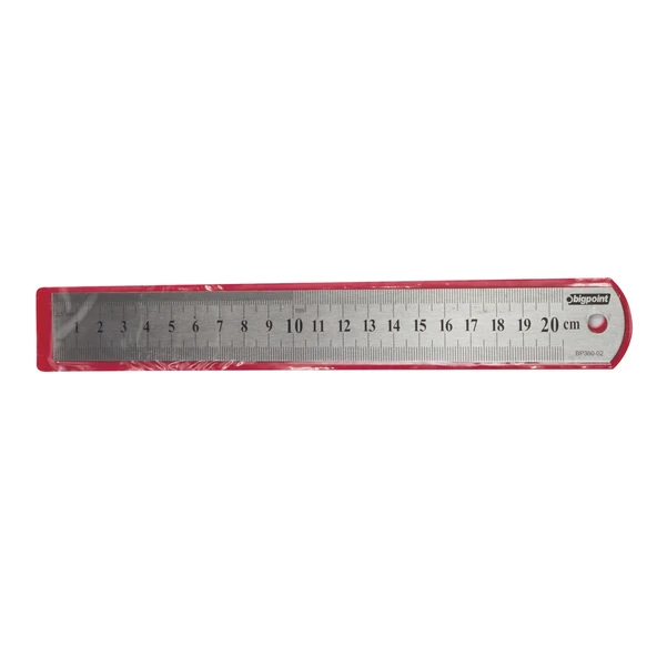 Bigpoint Çelik Cetvel 20 cm x 12 Adet - Resim 2