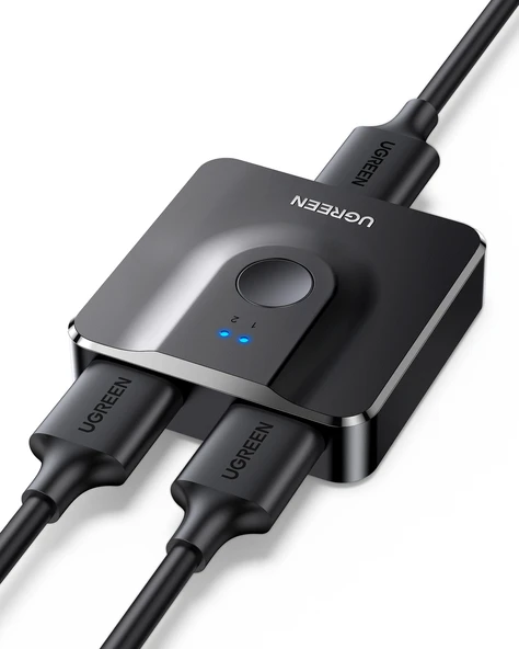 UGREEN 2-in-1 Çift Yönlü 4K@60Hz HDMI Switch, 50966 ürün görseli 1