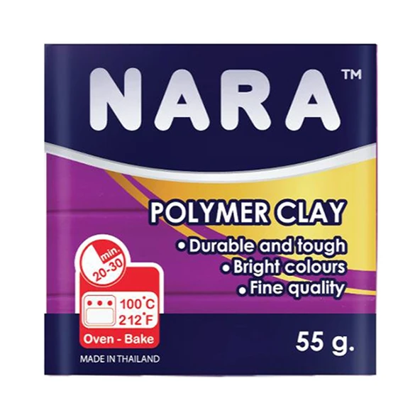 Nara Polimer Kil 55 Gram PM47 Dark Purple x 6 Adet ürün görseli 1
