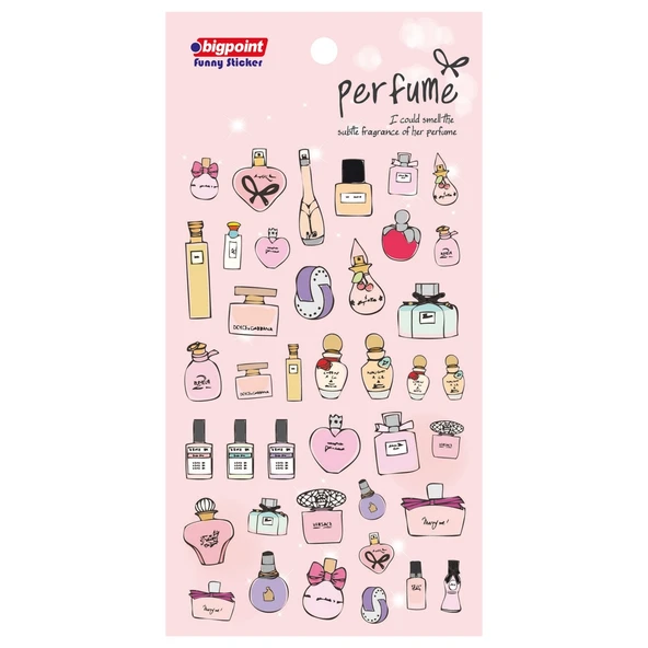 Bigpoint Sticker Parfümler 1 x 15 Adet ürün görseli 1