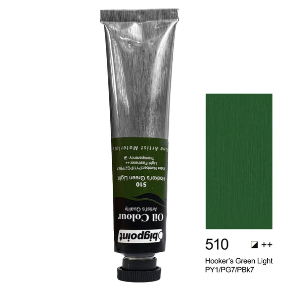 Bigpoint Yağlı Boya 45 ml Hooker's Green Light 510 x 6 Adet ürün görseli 1