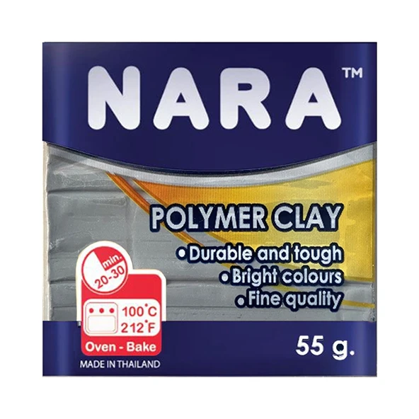 Nara Polimer Kil 55 Gram PM25 Metallic Grey x 6 Adet ürün görseli 1