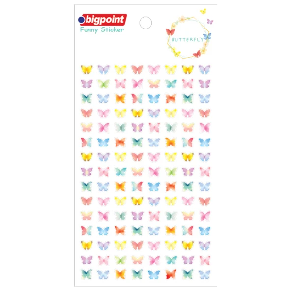 Bigpoint Sticker Kelebekler x 15 Adet ürün görseli 1