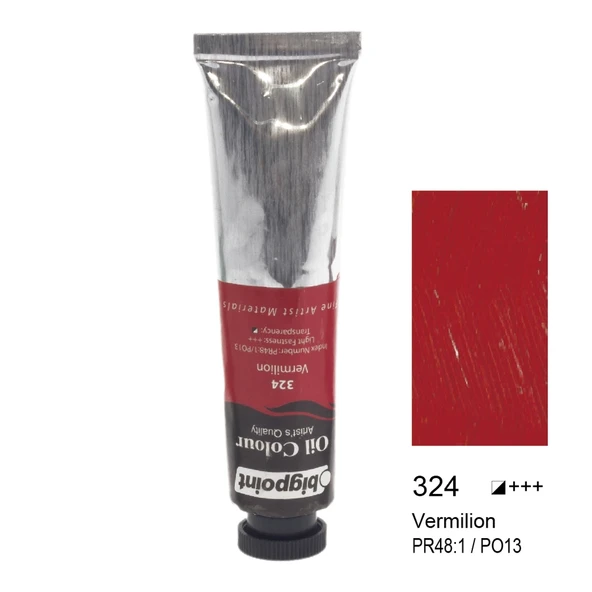 Bigpoint Yağlı Boya 45 ml Vermilion Hue 324 x 6 Adet ürün görseli 1