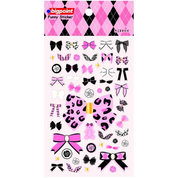 Bigpoint Sticker Kurdele x 15 Adet ürün görseli 1