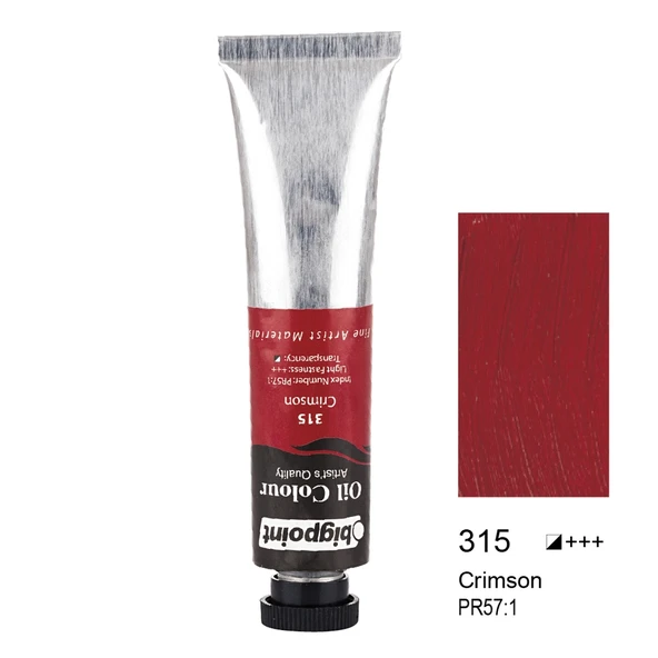 Bigpoint Yağlı Boya 45 ml Crimson 315 x 6 Adet ürün görseli 1
