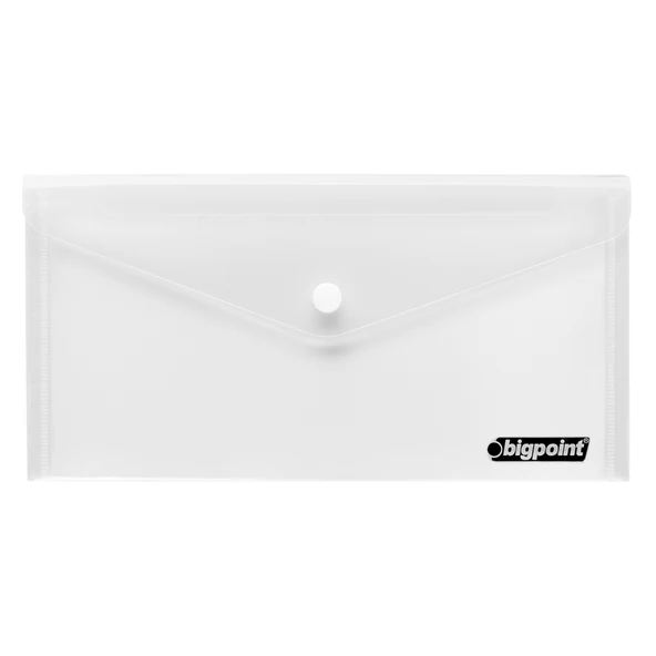 Bigpoint Çıtçıtlı Dosya B6 Şeffaf x 12 Adet ürün görseli 1