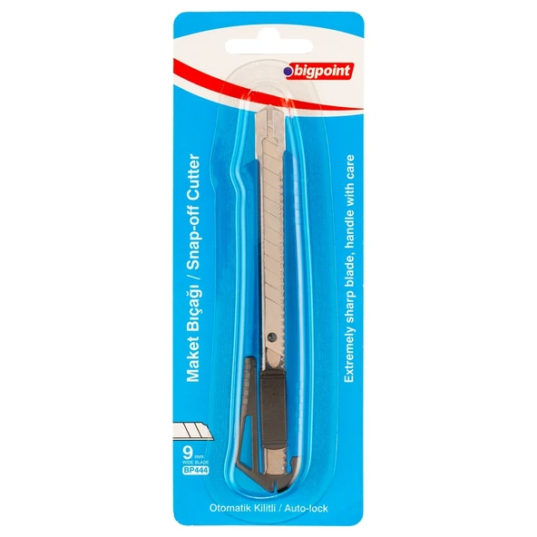 Bigpoint Maket Bıçağı Dar Metal Ağızlı x 24 Blister ürün görseli 1