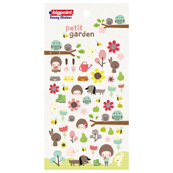 Bigpoint Sticker Küçük Bahçe x 15 Adet ürün görseli 1