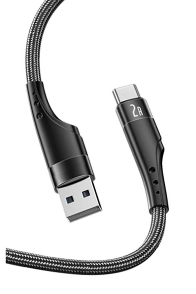 Zipax Casper VIA F30 -F30 Plus M30 M30 Plus Hasırlı Şarj Data Kablosu 3 Metre NF-Ca109-AC ürün görseli 1