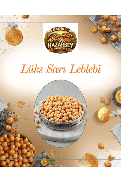 Tuzlu Sarı Leblebi 200 GR - Resim 2