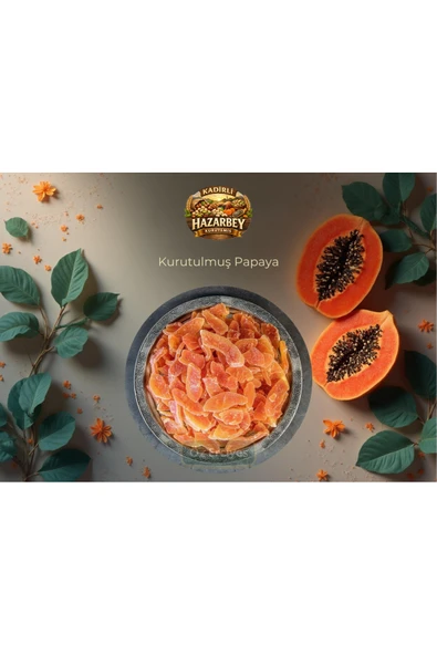Kurutulmuş Papaya 100 GR - Resim 2