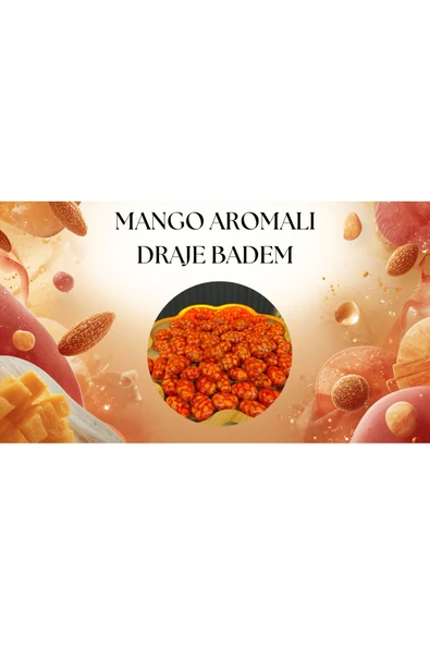 Mango Aromalı Draje Badem 50 GR ürün görseli 1