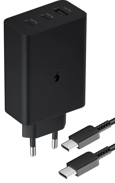 Zipax Xiaomi Black Shark 2 3 4 65W PD/PD/Usb 3-Girişli Hızlı Şarj Aleti SET Subz-SG88-C ürün görseli 1