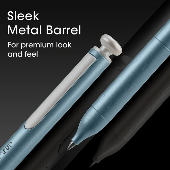 WRITECH W-0156A1 METAL UP 0,7MM MAVİ JEL KALEM - 33'LÜ SET ürün görseli 1