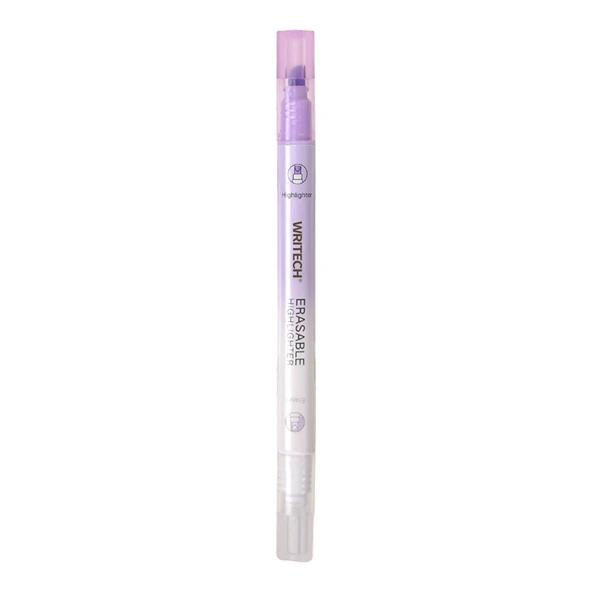 WRITECH W-822 SİLİNEBİLİR FOSFORLU KALEM NEON MOR - 12'Lİ KUTU ürün görseli 1