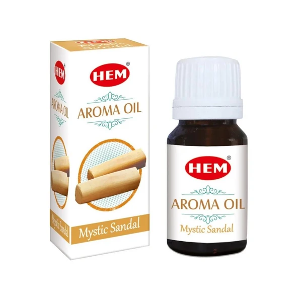 Hem Mystic Sandalo Aroma Oil Buhurdan Sandal Yağı 10ml ürün görseli 1
