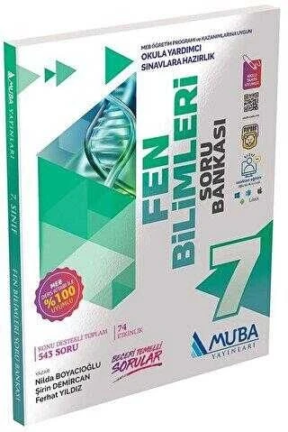 Muba 7.Sınıf Fen Bilimleri Soru Bankası ürün görseli 1
