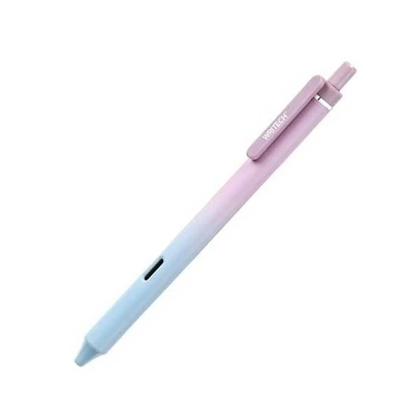 WRITECH W-0171 AURORA MOR-MAVİ GÖVDE MAVİ JEL KALEM - 12'Lİ KUTU ürün görseli 1