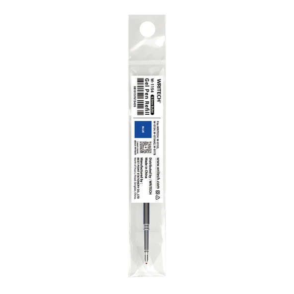 WRITECH W-1154 JEL KALEM MAVİ  REFILL (W0154-W0154A2-W0178) ürün görseli 1