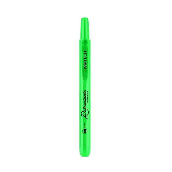 WRITECH W-805S BASMALI FOSFORLU KALEM NEON YEŞİL - 12'Lİ KUTU ürün görseli 1